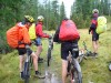 Trailabfahrt